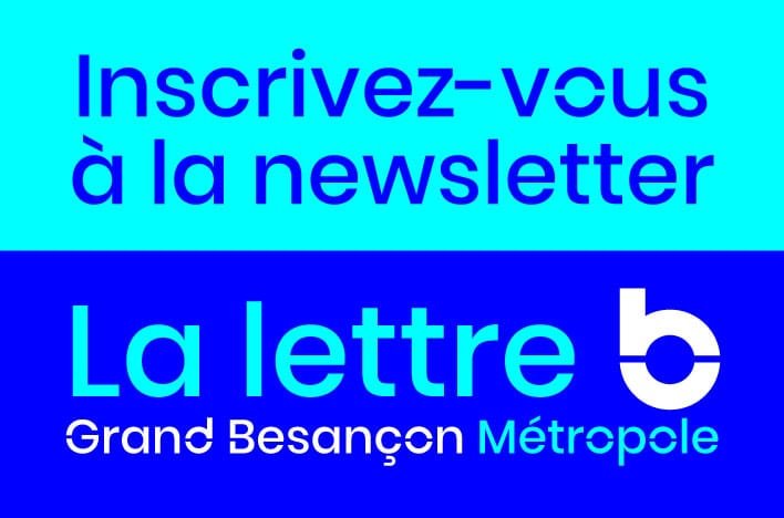 Affiche newsletter concours inscription Grand Besançon