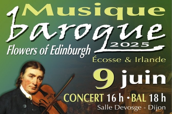 Affiche concert Flowers of Edinburgh le 9 juin à Dijon