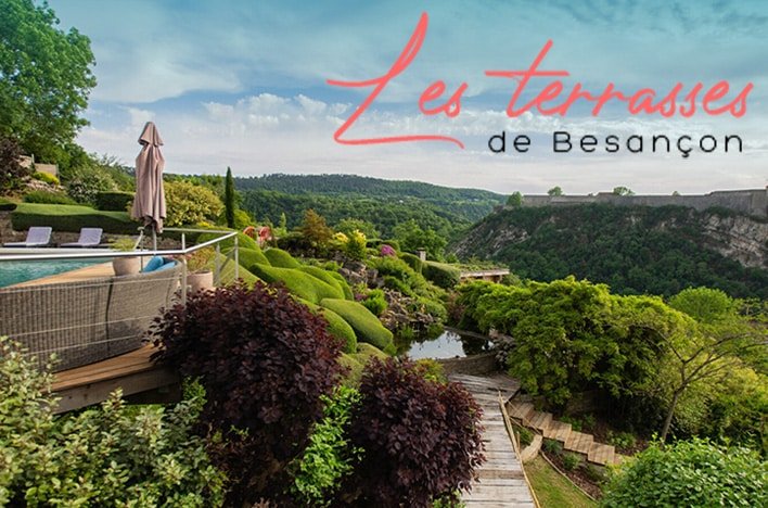 Jouez et gagnez une nuitée et une escapade dans les jardins des Terrasses de Besançon