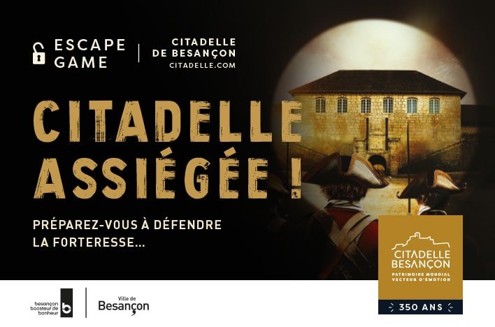 Jouez et gagnez vos billets pour l'Escape Game de la Citadelle