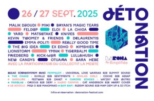 Jouez et gagnez vos invitations pour le festival Détonation !