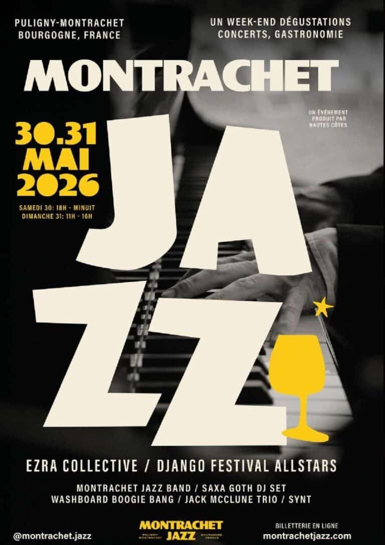 Affiche Jazz Festival Montrachet