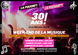 30 ans la Poudrière