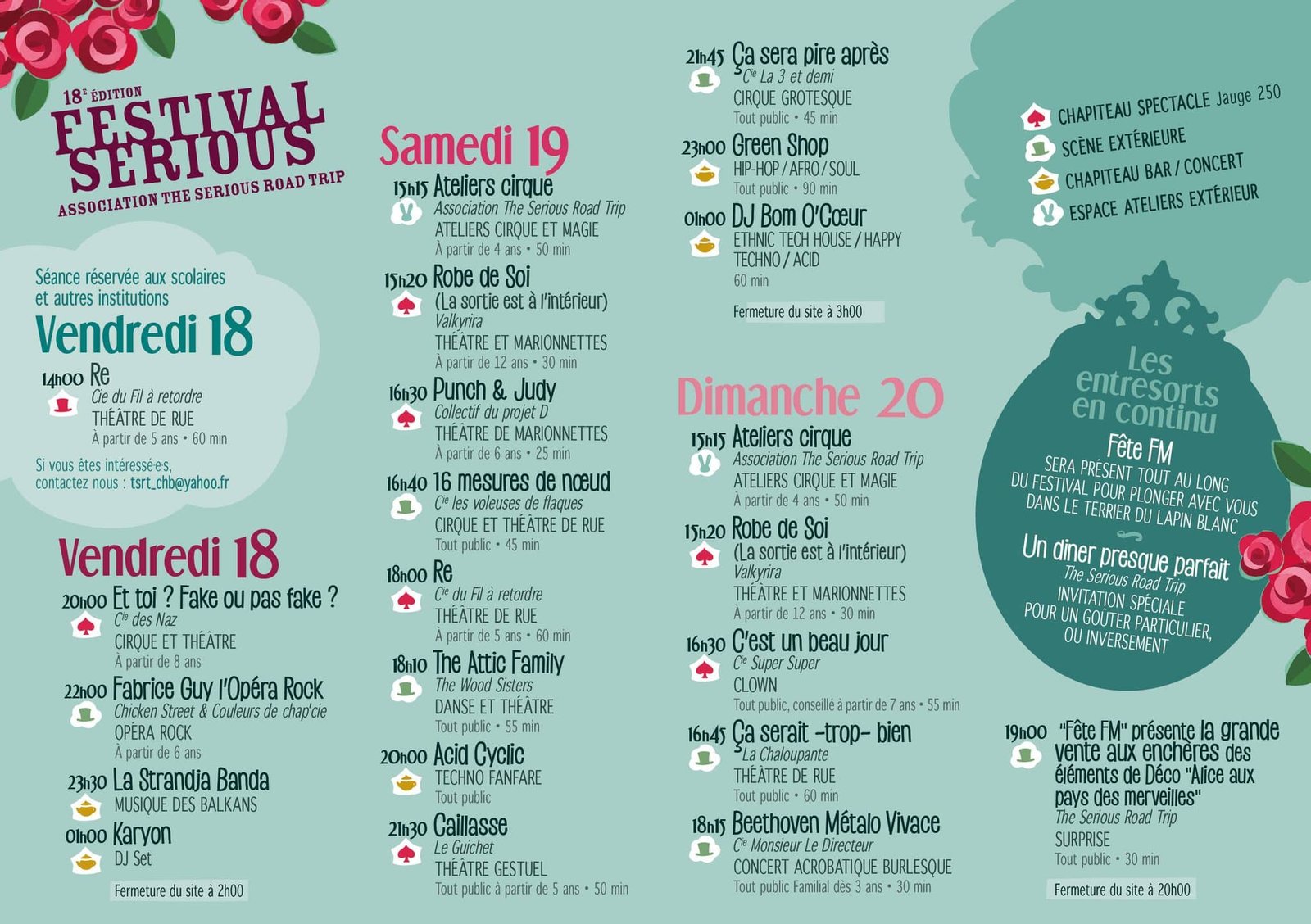 Découvrez la 18e édition du Festival Serious à Avanne ! 1 - Quizzer Programmation serious 2026
