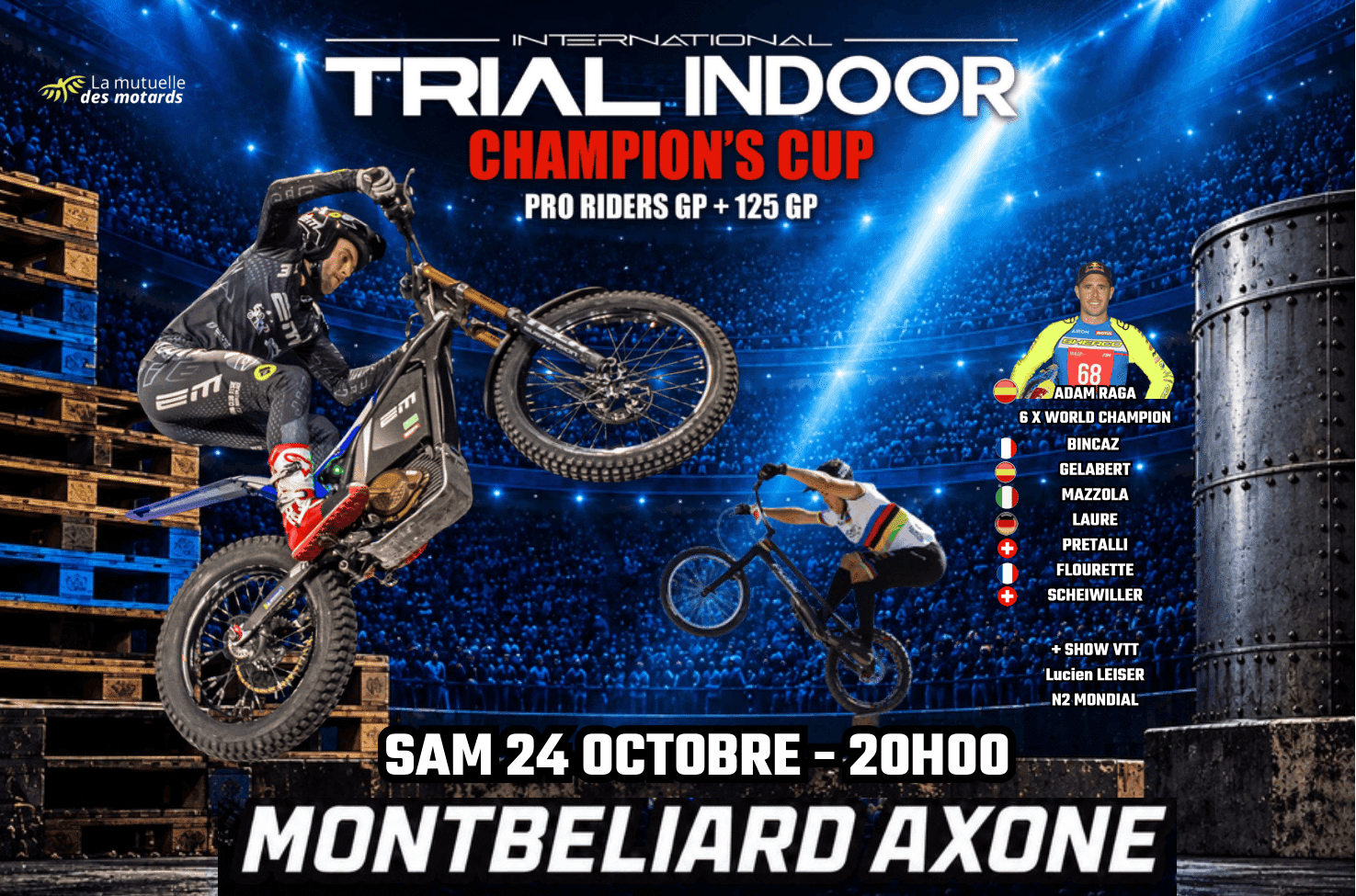 Image Moto trial axone